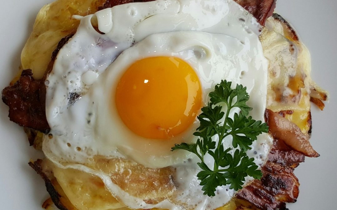 Hamburguesa con bacon
