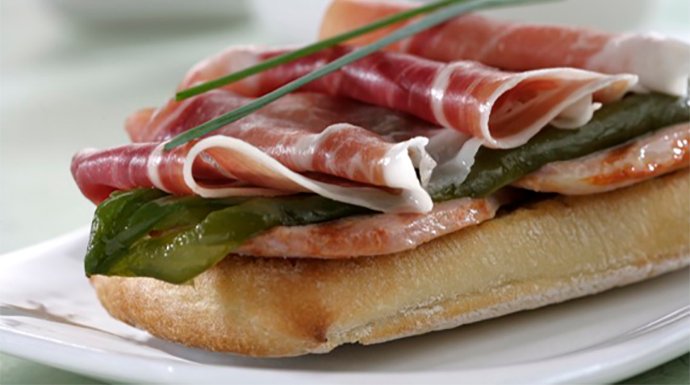 Lomo con pimientos