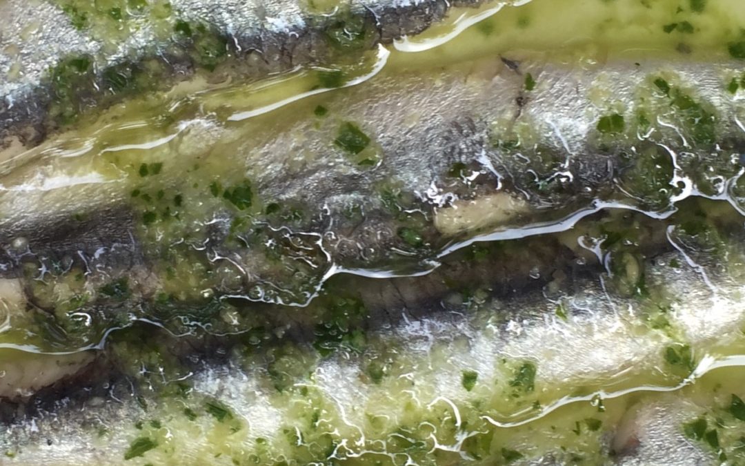 Tostada boquerones